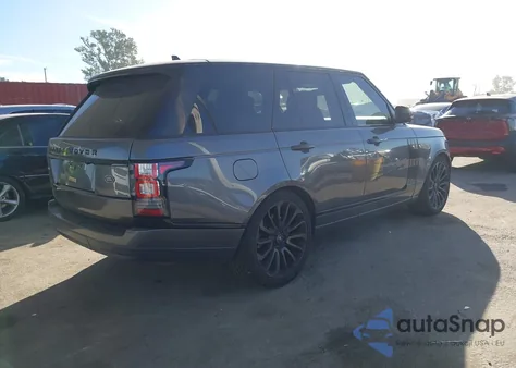 2016 Land Rover Range Rover 5.0L V8 Supercharged z USA, uszkodzony, nr VIN SALGS2EF7GA250785